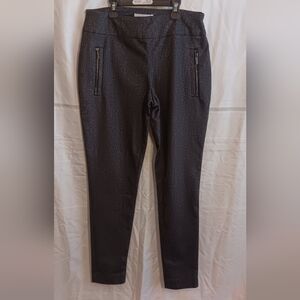 Calvin Klein Gray and Black Pants